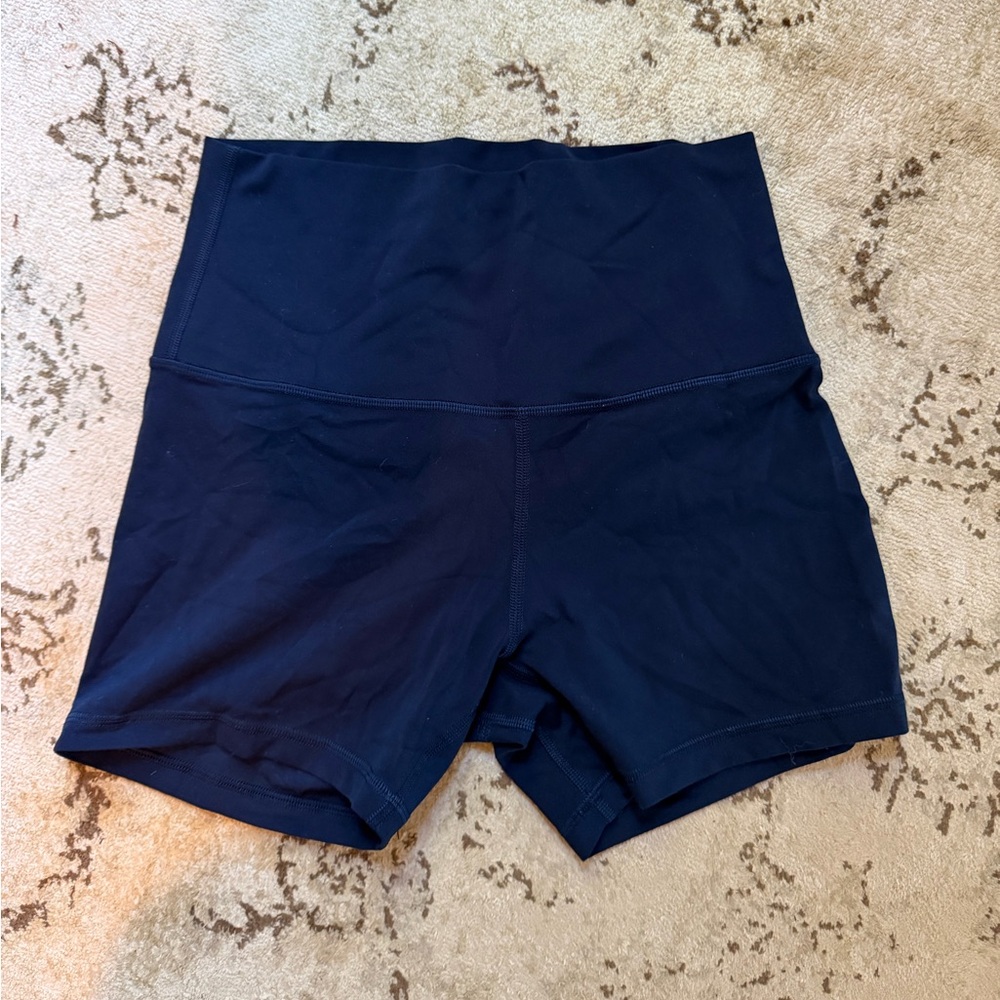 Lululemon align 4” Shorts True Navy Size 6